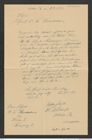 Nachlass Franz Steindachner, Brief von H. Holldorp an Franz Steindachner (05.04.1911), Inv.Nr. 236.01, Seite 1